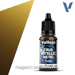 True Metallic Metal Радиантный желтый Vallejo (77142) (77142)