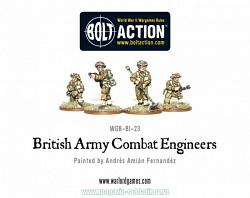 Сборные фигуры из металла Британские Военные Инженеры BLI Warlord (WGB-BI-23) (WGB-BI-23)