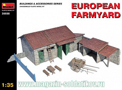 Сборная модель из пластика Европейская ферма MiniArt (1/35)