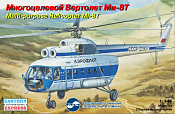ЕЕ14505 Многоцелевой вертолёт Ми-8Т Аэрофлот ВВС (1/144) Восточный экспресс