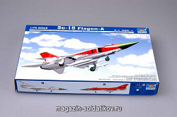 Сборная модель из пластика Самолет Су - 15А 1:72 Трумпетер