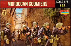 Солдатики из пластика Moroccan Goumiers (1/72) Strelets