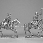 Сборные фигуры из металла Польская кавалерия XVII века, набор №2 (2 фигуры) 28 мм, Figures from Leon