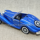Mercedes-Benz 500K Roadster (голубой металлик) 1/36 Китай (700-197) (700-197)
