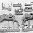 Сборная миниатюра из смолы Старший вахмистр кирасирских полков, Вестфалия 1810-13 гг., 54 мм, Chronos miniatures (CHM-54378) (CHM-54378)