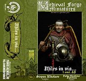 Сборная миниатюра из смолы Miles in via... (1 cent. AD), 1:9, Medieval Forge Miniatures - фото