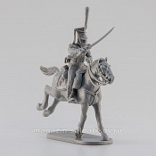 Сборная миниатюра из смолы Улан, унтер офицер, 28 мм, Аванпост - фото