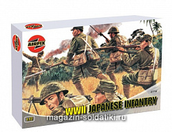 Солдатики из пластика А Набор солдатиков «Японская пехота» (1/72) Airfix (1718) (1718)