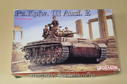 Сборная модель из пластика Sd.Kfz.141 Panzerkampfwagen III Ausführung E 1/35 Dragon 9040 (503-045) (503-045)
