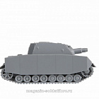 Сборная модель из пластика Немецкая самоходно-артиллерийская установка Sturmpanzer IV (1/100) Звезда