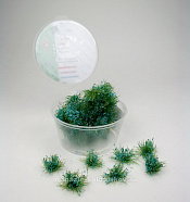 Кочки травы 12 мм цветущие синие 40 шт, Dasmodel - фото