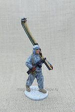 Автоматчик лыжных батальонов Красной Армии, 1941-44 гг. 54 мм - фото