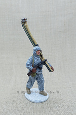 Автоматчик лыжных батальонов Красной Армии, 1941-44 гг. 54 мм - фото