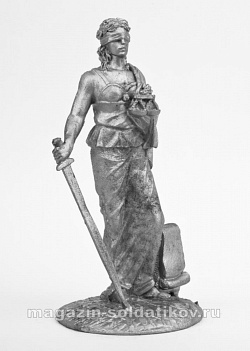 Миниатюра из олова 596 РТ Фемида 54 мм, Ратник (596-РТ) (596-РТ)
