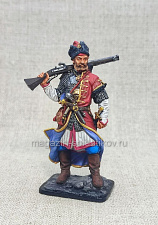 Миниатюра из олова Ермак Тимофеевич, 54 мм, Студия Большой полк - фото