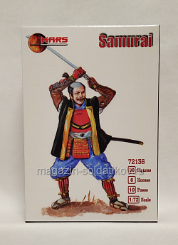 Солдатики из пластика Samurai (1/72) Mars (72136) (72136)