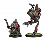 PIP 33033 Khador Warcaster The Old Witch & Scrapjack BOX Warmachine. Фэнтези - фото