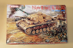 Сборная модель из пластика PzKpfw. III Ausf. J, Sd. Kfz. 141 1/35 Dragon 9011 (503-047) (503-047)