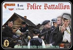 Фигурка из пластика Полицейский батальон (1/72) Strelets (М086) (М086)