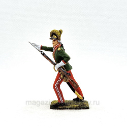 Миниатюра из олова Офицер гренадерских полков 1780-90 годы, Россия, 54 мм, Студия Большой полк (ИЛ0853.11.01.54) (ИЛ0853.11.01.54 )