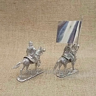 Сборные фигуры из металла Воевода, набор № 2, 28 мм, Figures from Leon (L119) (L119)