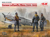 32101 Фигуры, Пилоты Люфтваффе (1939-1945 г.), 1:32, ICM