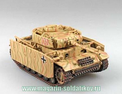 Масштабная модель в сборе и окраске Танк PANZER III AUSF.M 6 Pz. Div., Russia 1943, Panzerstahl