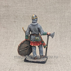 Миниатюра из олова Воин княжеской дружины. Русь X-XI век, 54 мм, Студия Большой полк