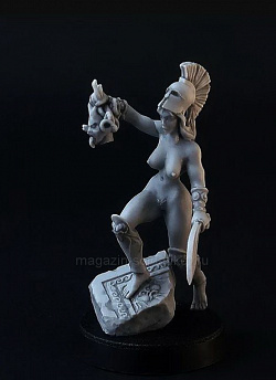 Female Greek Hero, Perseus 28 mm, Brother Vinni's (gr-02) (gr-02)