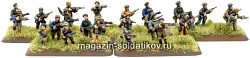 Миниатюра из металла Free French Platoon (15мм) Flames of War (FR860) (FR860)