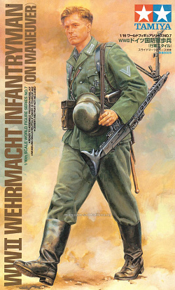 Tamiya WW2 German Wehrmacht Infantryman (On Maneuver) (36307) (36307)