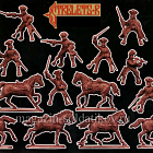 Солдатики из пластика French Musketeers of the Guard (first half of XVIII c.) (1/72) Strelets (242) (242)