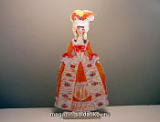 Игровой набор из картона. Кукла «Барышня» Умбум - фото