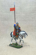 Миниатюра из олова Чешский рыцарь, XIII век, 54 мм, Студия Большой полк - фото