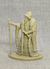 Солдатики из мягкого пластика Иван Васильевич (бежевый), 1:32, Уфимский солдатик - фото