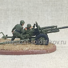 Советская пушка ЗИС-3 с расчетом (Q530-100) (Q530-100)