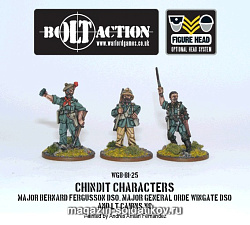 Сборная фигура из металла Персонажи чиндит BLI Warlord (WGB-BI-25) (WGB-BI-25)