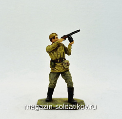 Рядовой РККА 1943-45 гг., 54 мм, Студия Большой полк (ИЛ0222.14.01.54) (ИЛ0222.14.01.54)
