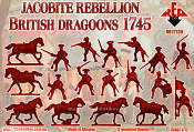 RB72139 Jacobite Rebellion British dragoon (1/72) Red Box
