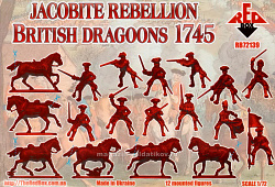 Солдатики из пластика Jacobite Rebellion British dragoon (1/72) Red Box