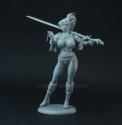 Сборная фигура из смолы Female elf 90 mm, Brother Vinni's (90-2) (90-2)