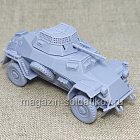 Немецкий лёгкий бронеавтомобиль Sd.Kfz. 222 1/56 3Д Корнукопия (552-027) (552-027)