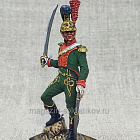 Миниатюра из олова Офицер шевалежерского полка 1811-15 гг., 54 мм, Студия Большой полк (ИЛ1419.12.03.54) (ИЛ1419.12.03.54)