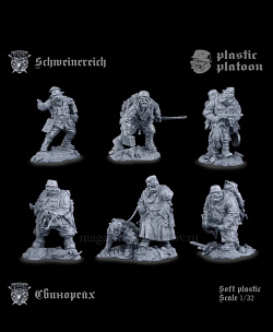 Солдатики из пластика Свинорейх (1:32) Plastic Platoon (PP067) (PP067)
