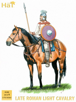 Солдатики из пластика Late Roman Light Cavalry, (1:72), Hat (8188) (8188)