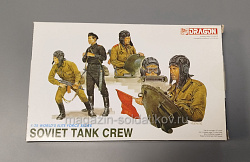 Сборная модель из пластика Dragon 3010 Советский танковый экипаж 1/35 (QM-310) (QM-310)