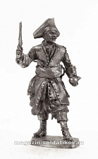 Миниатюра из олова 5136 СП Пират, XVII-XVIII вв., 54 мм, Солдатики Публия - фото