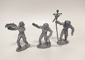 Солдатики из пластика Набор солдатиков «Космопроходцы №7» (3 шт) Биплант - фото