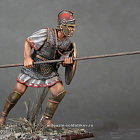 Сборная фигура из металла Liby-phoenician infantryman, 54 мм, Alive history miniatures
