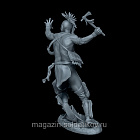 Сборная миниатюра из смолы Ирокез, 54 мм, Altores studio (AR-54-268) (AR-54-268)